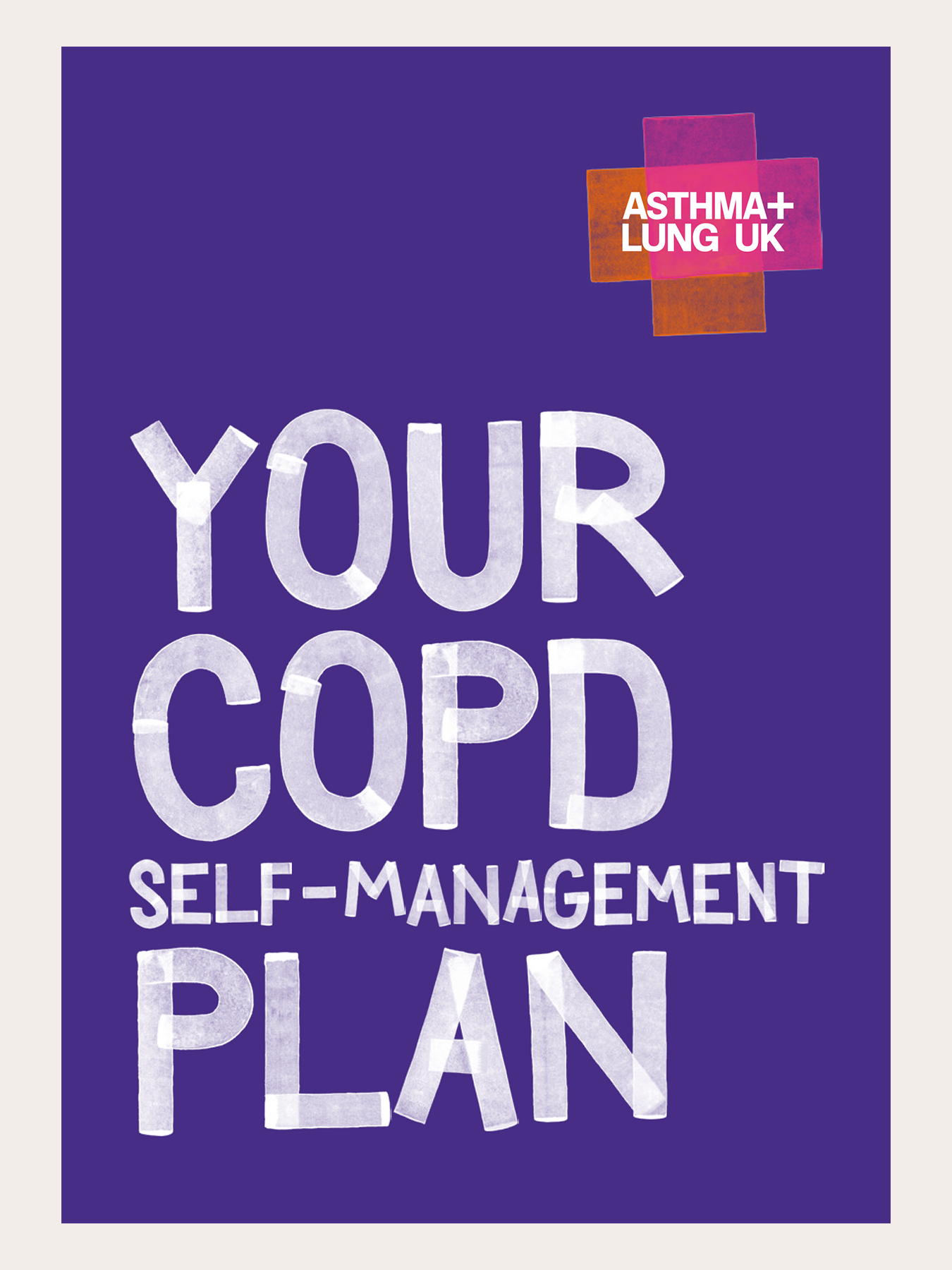 COPD selfmanagement plan Asthma + Lung UK